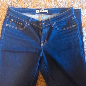 J Brand "Cigarette Leg" straight jeans style #7014 ink 31x32
